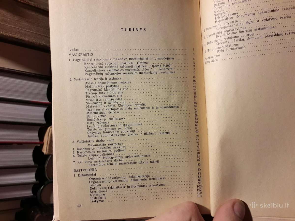 A. Laurinavičienė "Mašinraštis ir raštvedyba" 1976 - nuotraukos Nr. 6