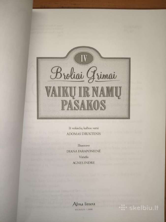 Vaikų ir namų pasakos. I dalis ir Iv dalis - nuotraukos Nr. 6