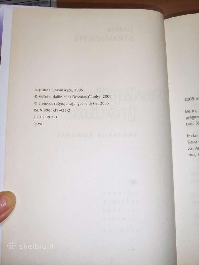 Paslapties įpėdinis.justina Stravinskytė - nuotraukos Nr. 3