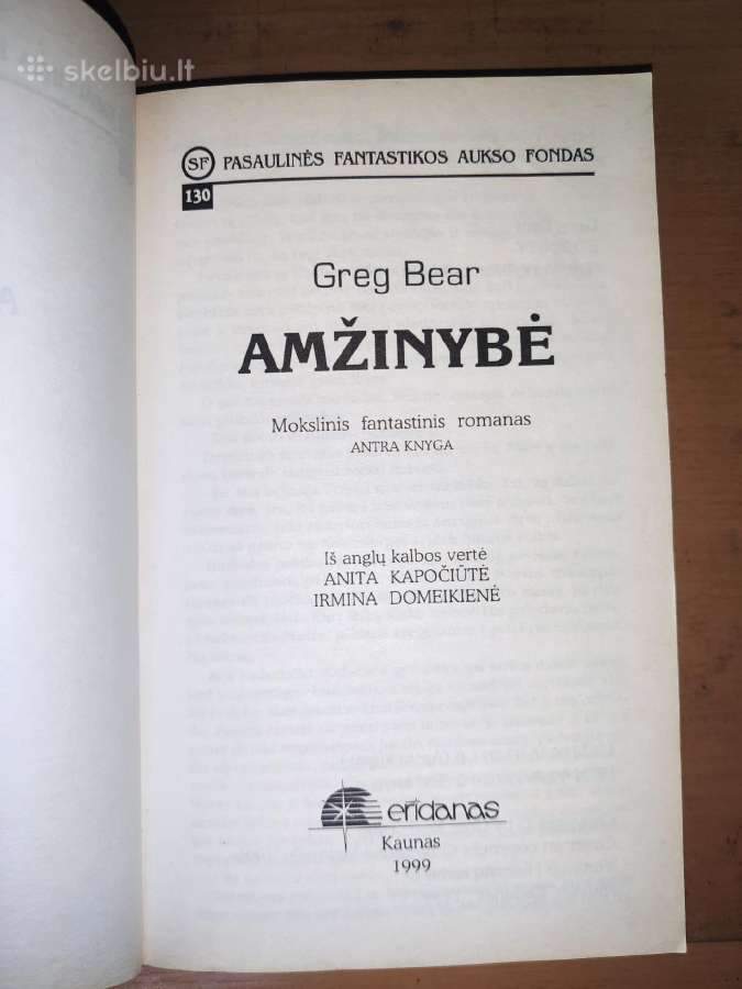 Amžinybė antra knyga - nuotraukos Nr. 3