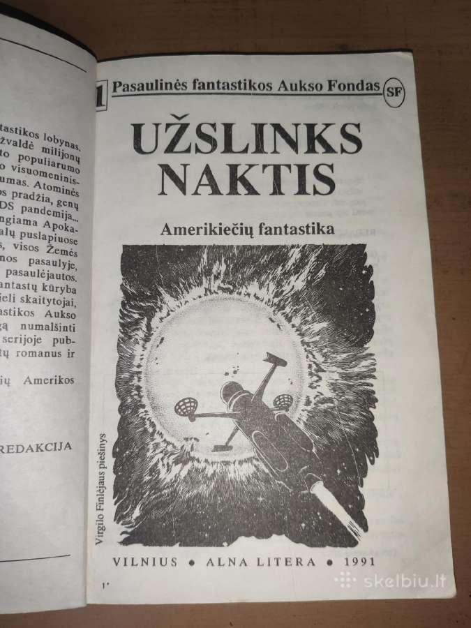 Užslinks naktis. Amerikiečių fantastika, 1991 m. - nuotraukos Nr. 3