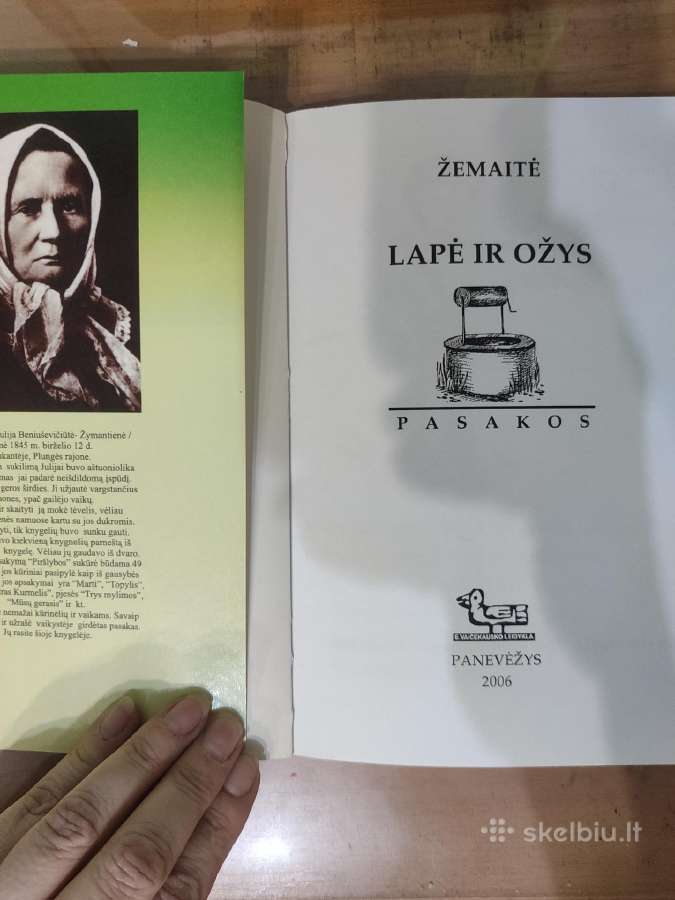 Lapė ir ožys. Pasakos. Žemaitė - nuotraukos Nr. 2