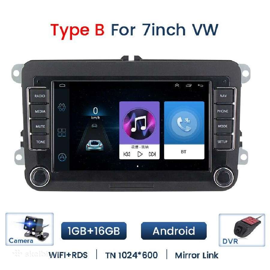 Volkswagen Android Multimedijos/montavimas - nuotraukos Nr. 4