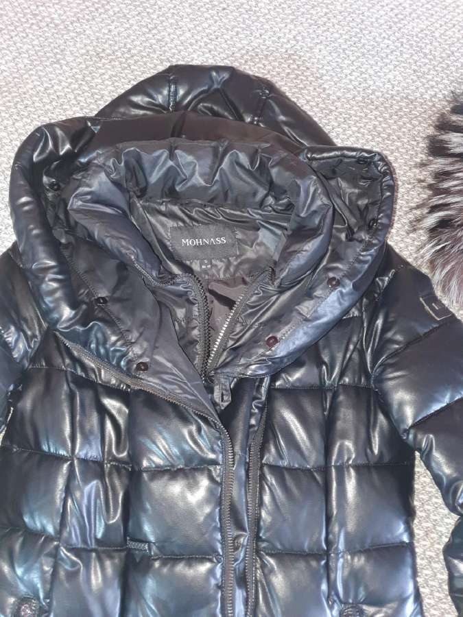 Paltas su naturalaus kailio apykakle - nuotraukos Nr. 18