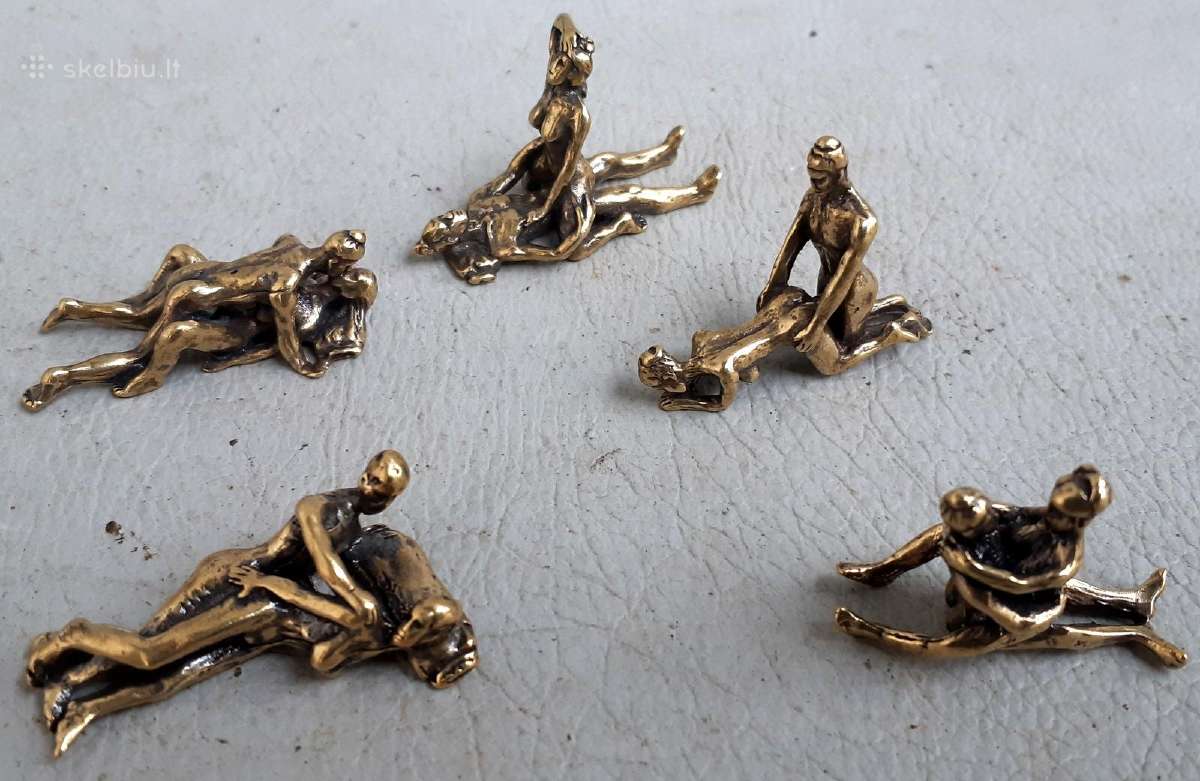 Bronzinės "Kama Sutra" skulptūrėlės - nuotraukos Nr. 2