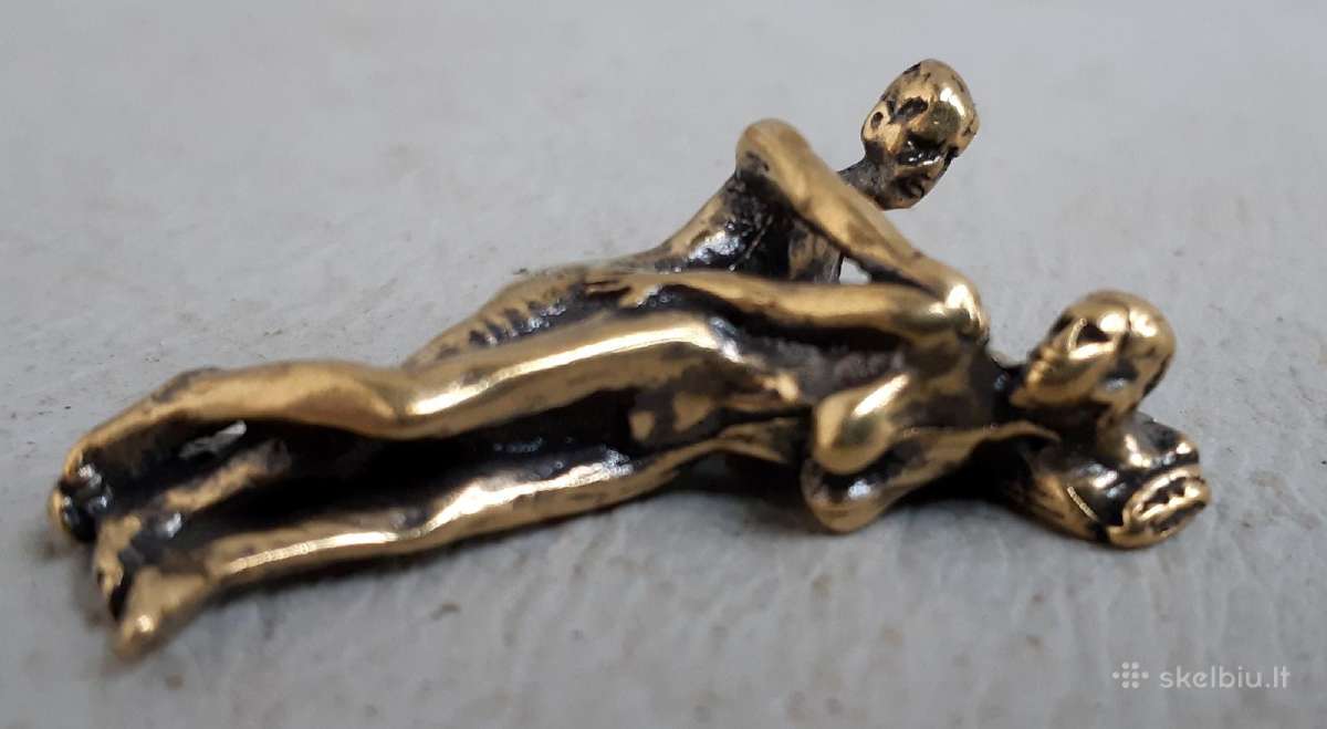 Bronzinės "Kama Sutra" skulptūrėlės - nuotraukos Nr. 8