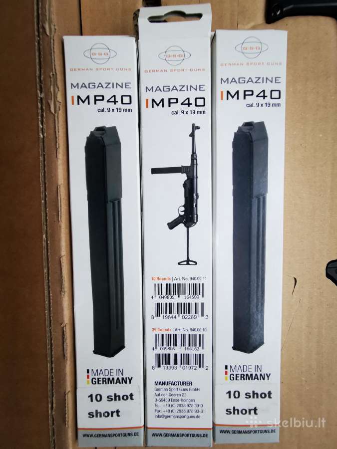 Pusiau automatinis šautuvas Gsg Mp40 cal. 9x19 - nuotraukos Nr. 14