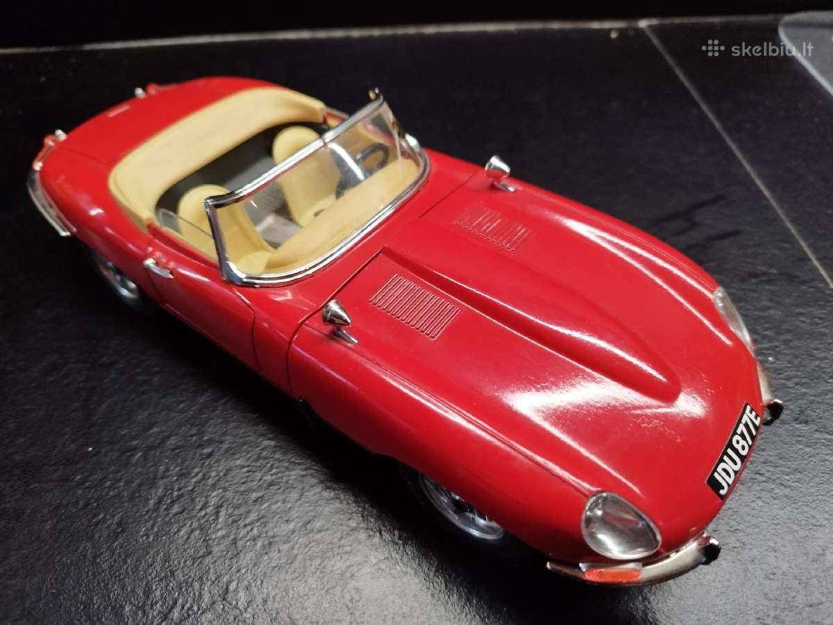 Jaguar E type 1:18 - nuotraukos Nr. 5