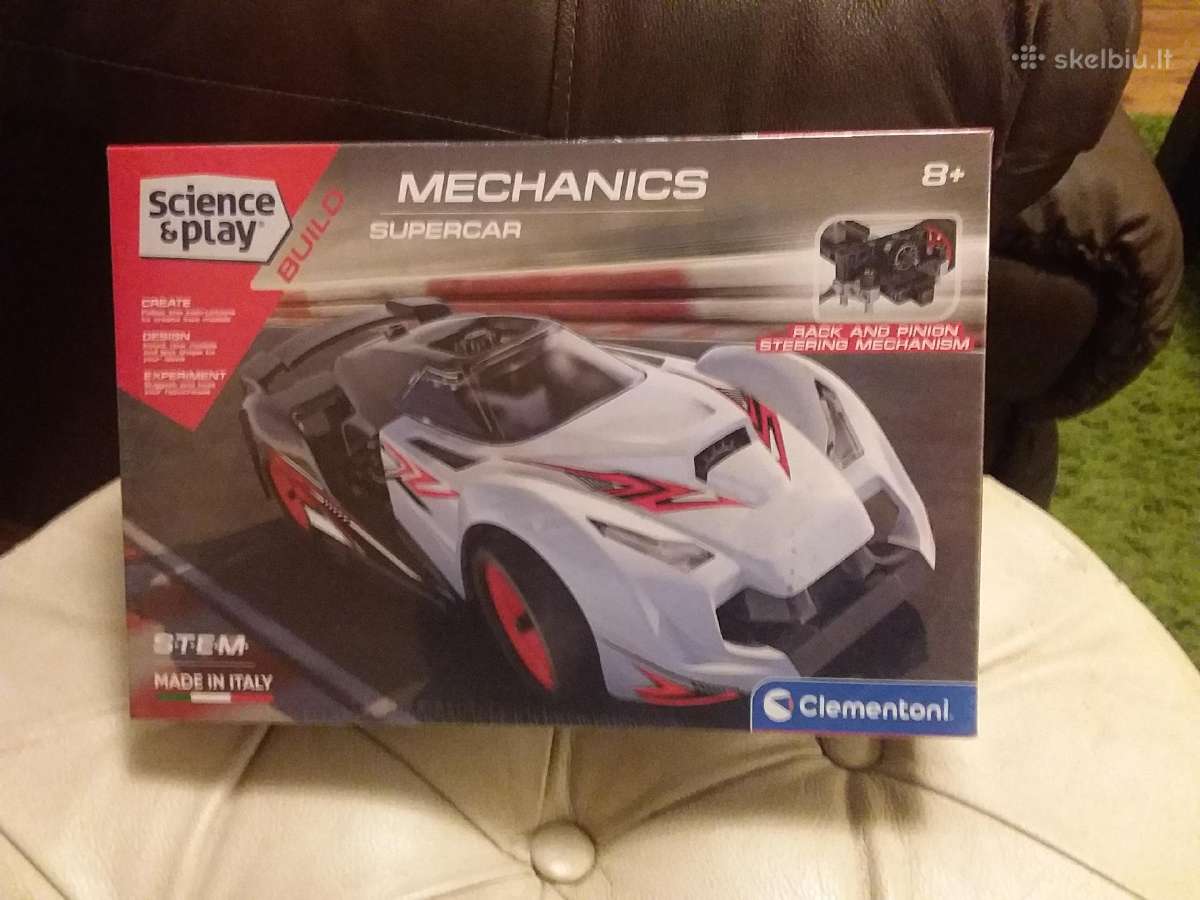 Clementoni automobilio konstruktorius