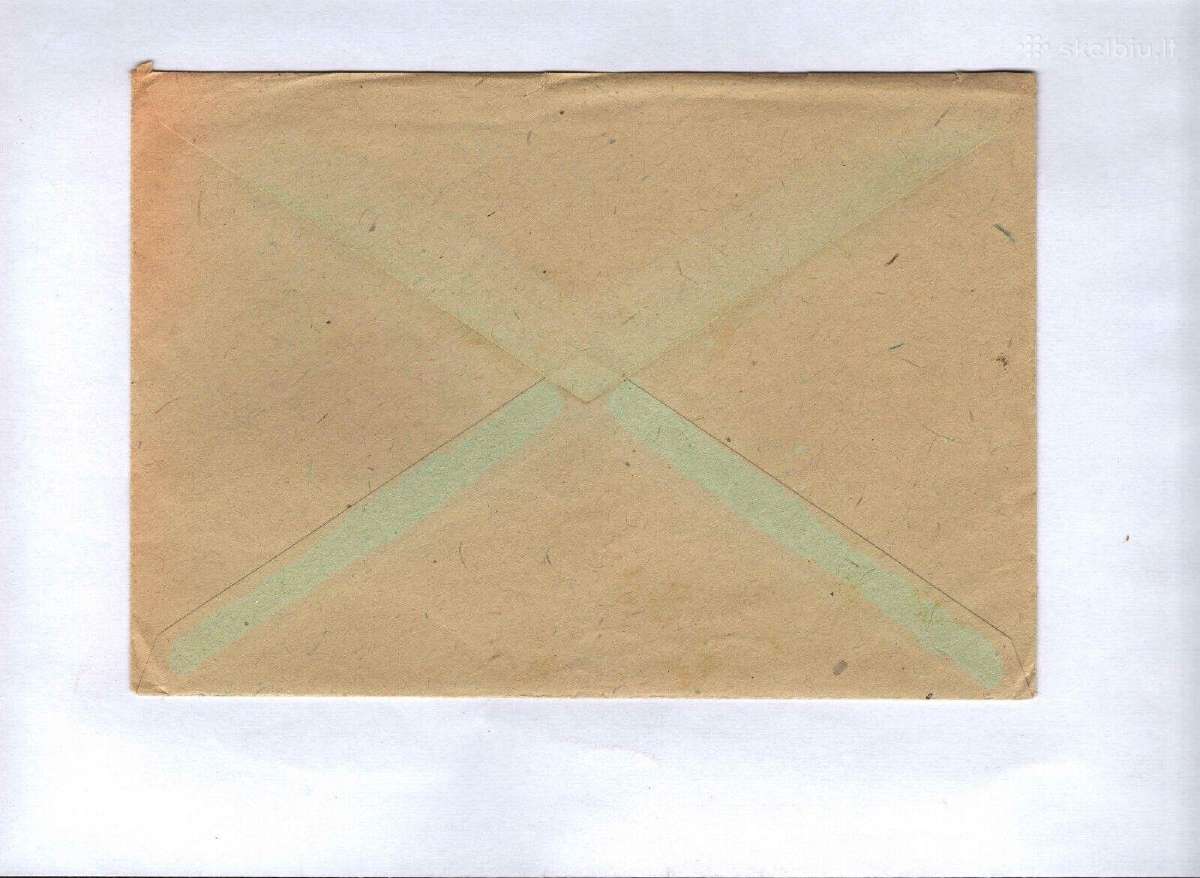 Lauko pastas Lietuva 1944 m. Vokas su laisku - nuotraukos Nr. 3