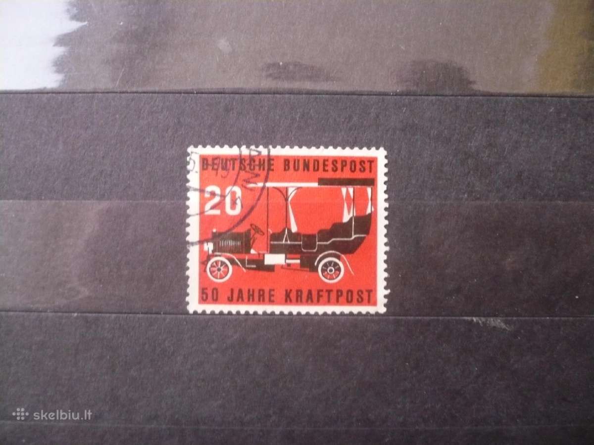 1955 m. 50-osios pašto pristatymo automobiliu
