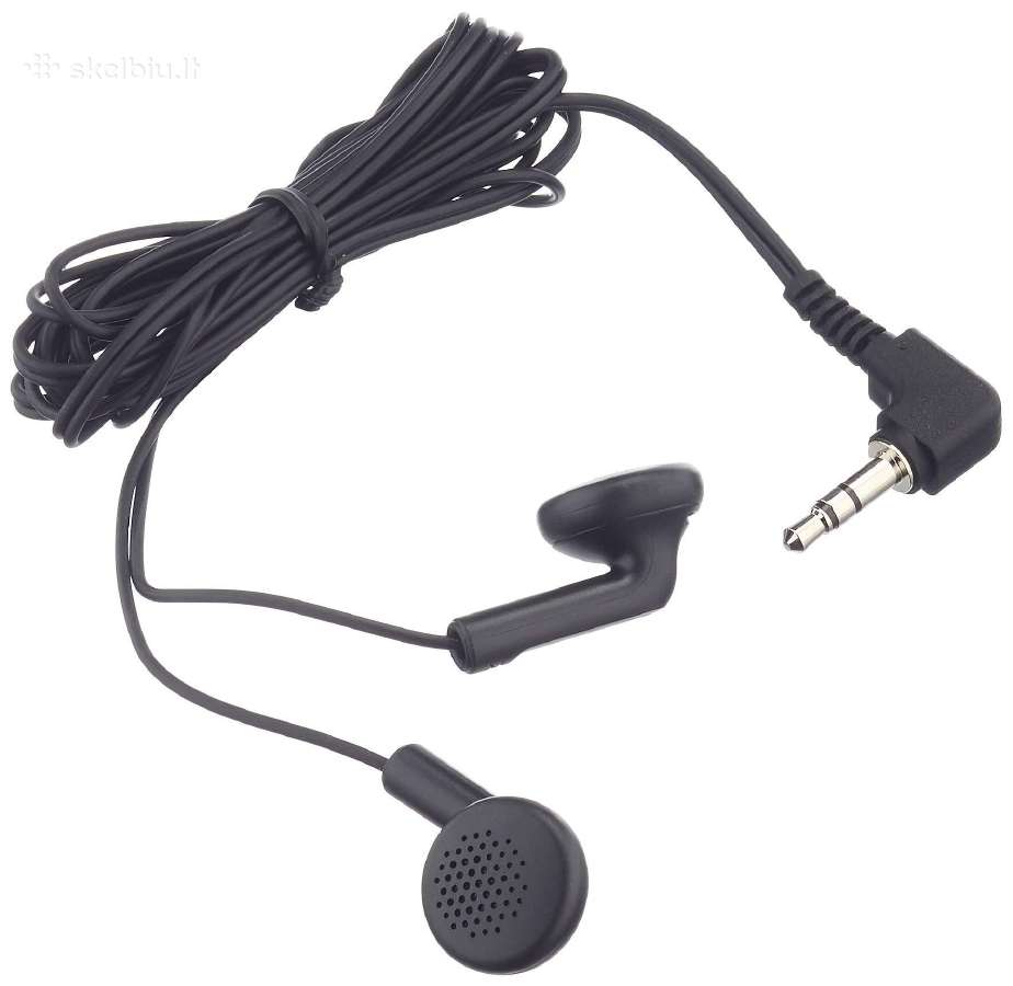 Naujos laidinės mažos ausinės (Earbuds)