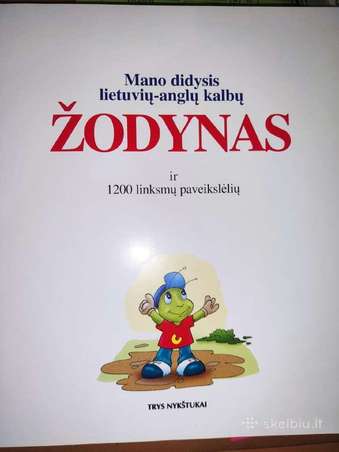 Mano didysis lietuvių-anglų kalbų žodynas ir 1200 - nuotraukos Nr. 2
