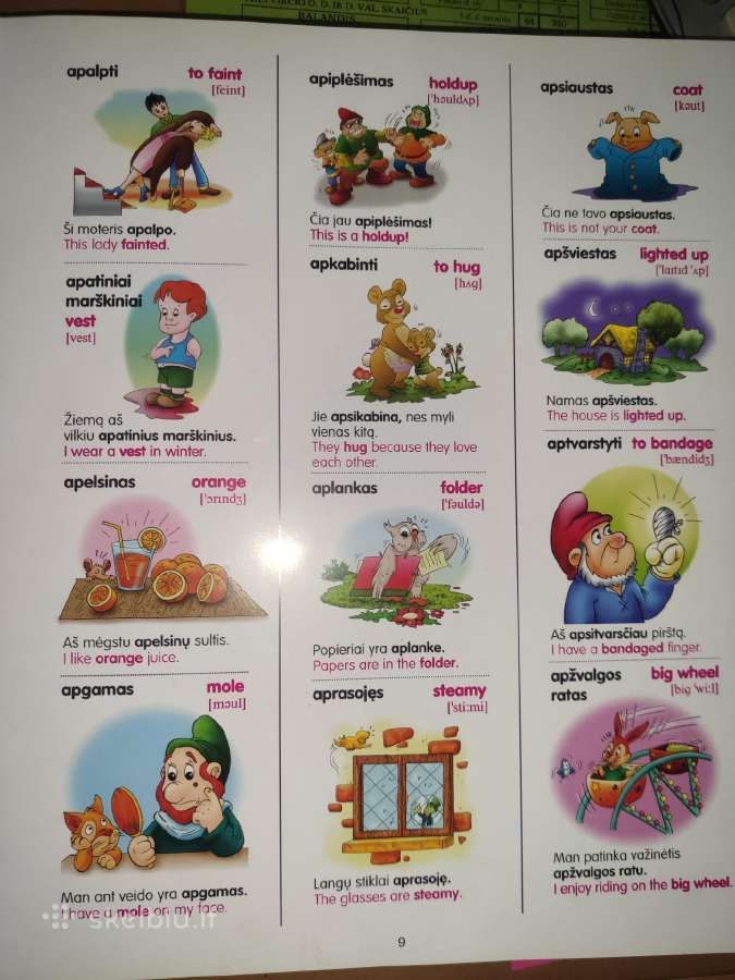 Mano didysis lietuvių-anglų kalbų žodynas ir 1200 - nuotraukos Nr. 3