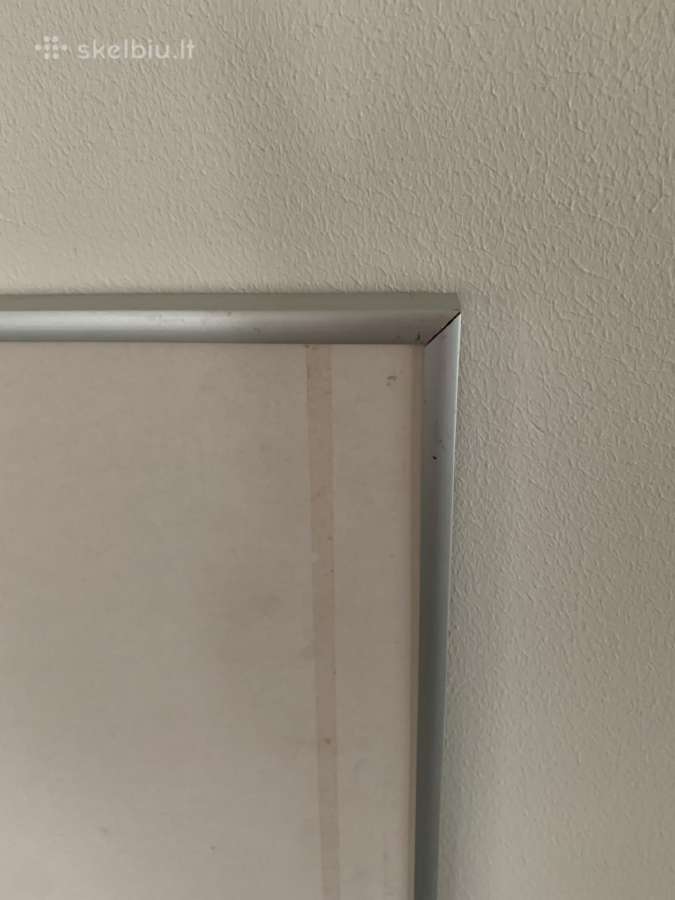 Didelis metalinis aliuminio rėmas 82.5 x 117cm - nuotraukos Nr. 6