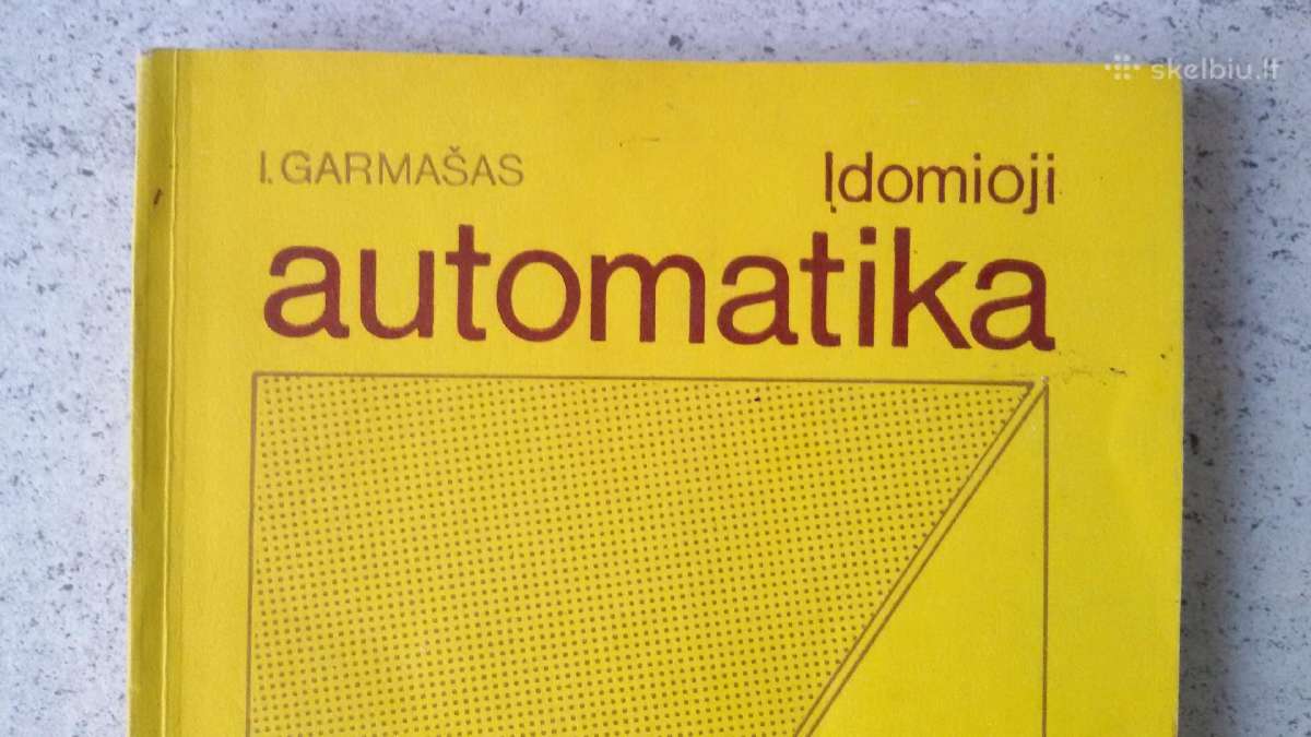 Įdomioji automatika sena knygelė kaina1.50€