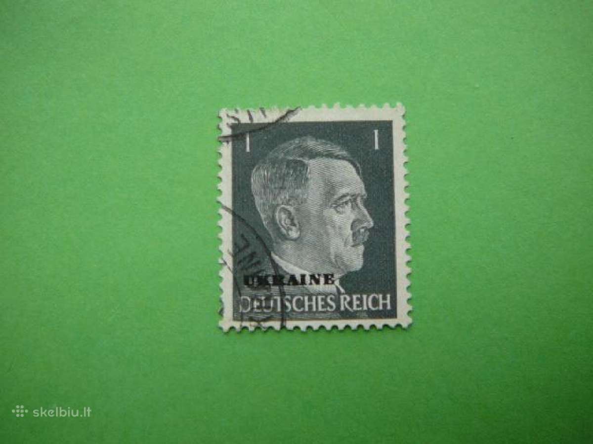 Ostland Vokietija Ukraina 1pf 1941 antsp. ostu111a
