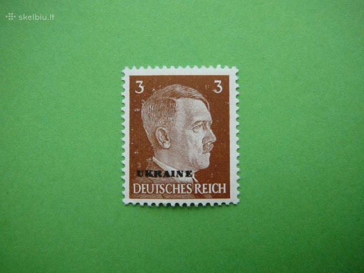 Ostland Vokietija Ukraina 3pf 1941 Mnh ostu112sm