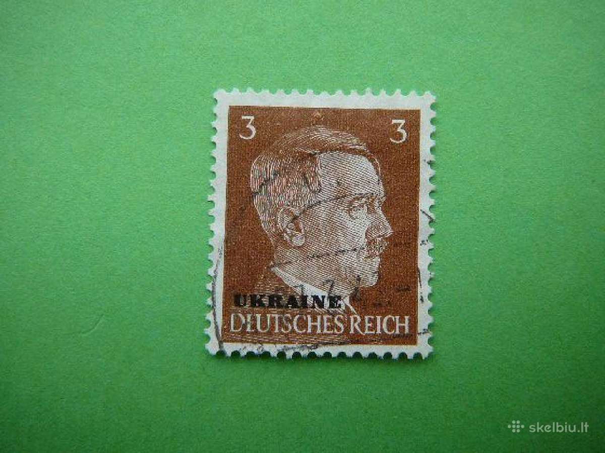 Ostland Vokietija Ukraina 3pf 1941 antsp. ostu112a