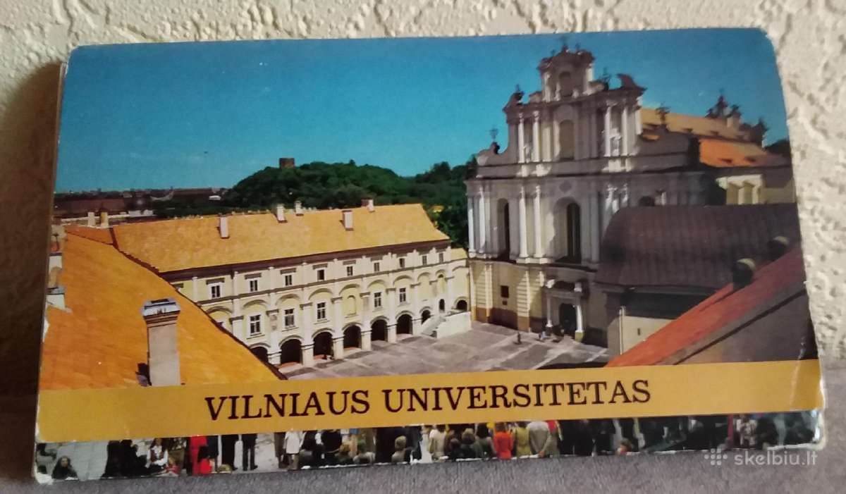 Vilniaus universitetas, atvirukų komplektas.