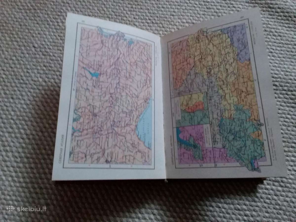 Малый атлас мира 1987 m. rusų kalba - nuotraukos Nr. 2