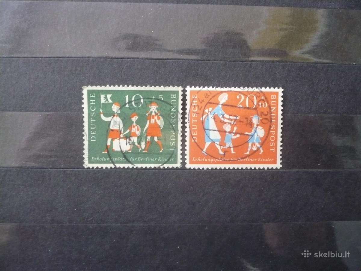 1957 m. Berlyno labdaros pašto ženklai vaikams