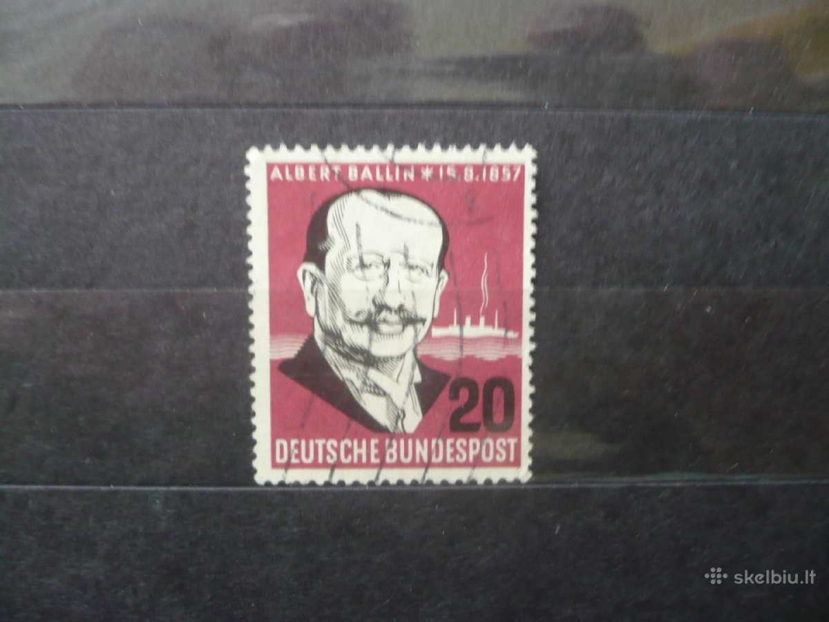 1957 m. 100-osios Alberto Ballino gimimo metinės