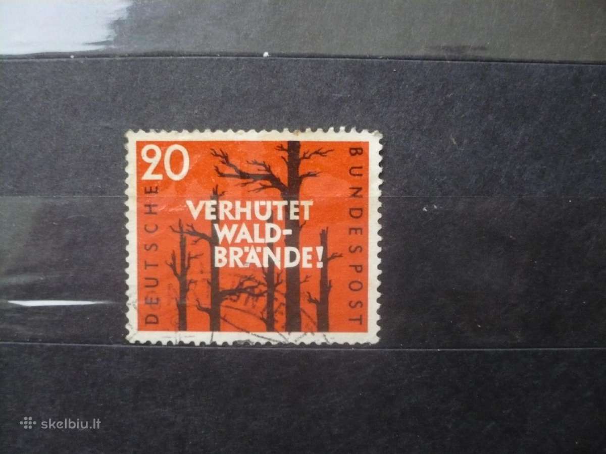 1958 m. Informacija apie miško gaisrą