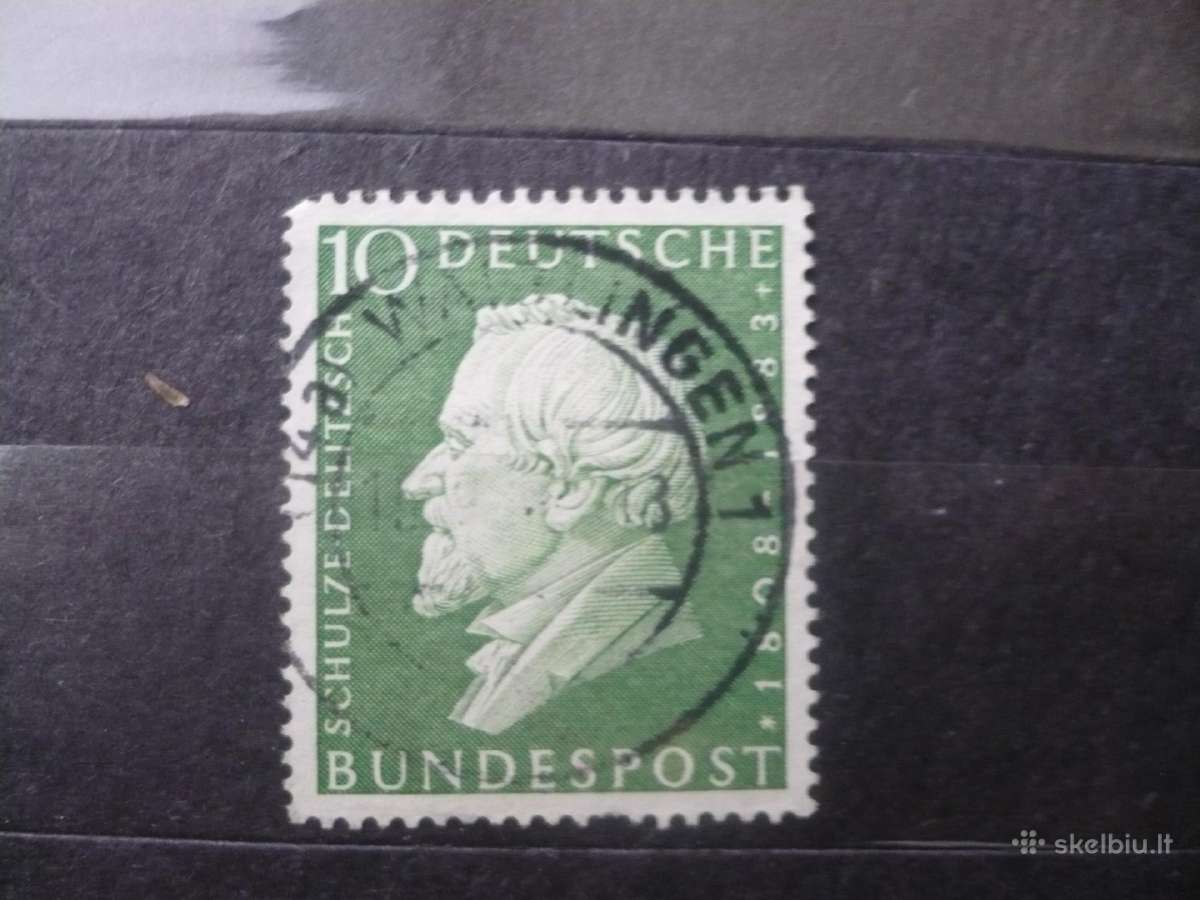 1958 m. 150-osios Hermano Schulze-delitzsch gimimo