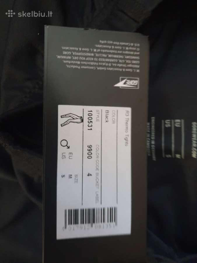 Gore Wear Herren Tights R3 Thermo Tights (tamprės) - nuotraukos Nr. 3