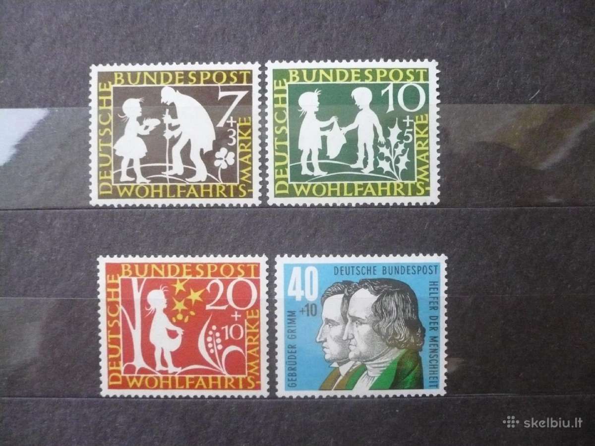 1959 metų labdaros pašto ženklai – pasakos Mhn