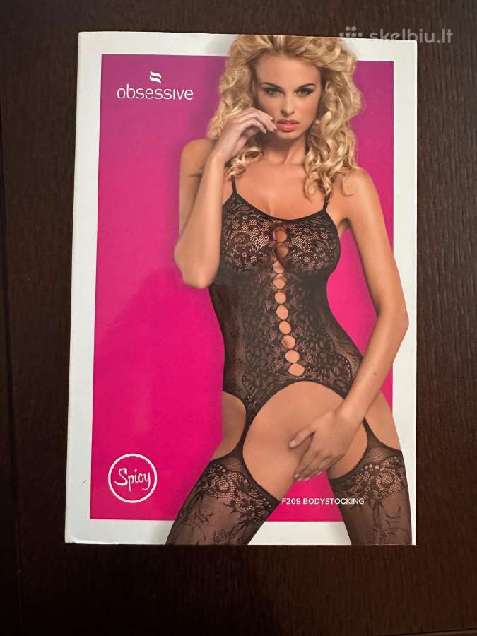 Parduodamas naujas nenaudotas Bodystocking juodas