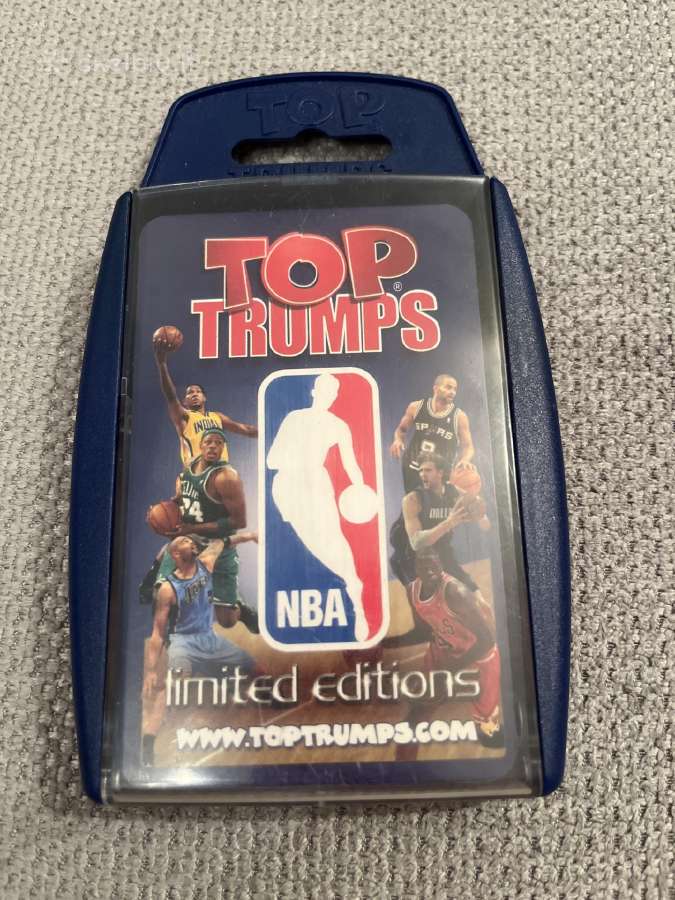 Top Trumps. Nba kortinis žaidimas