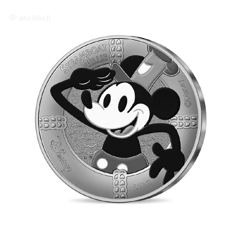 Disney 100 metų, 50 €+10 € sidabras*, Prancūzija - nuotraukos Nr. 3