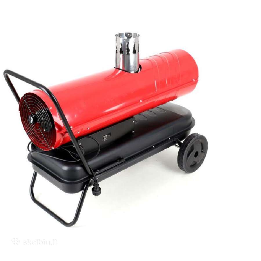 Dyzelinis šildytuvas Kraftdelle 40kw su kaminu - nuotraukos Nr. 15
