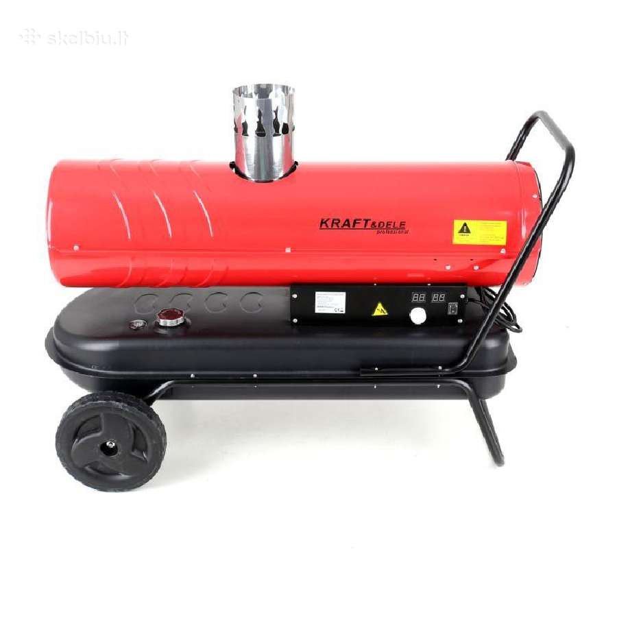 Dyzelinis šildytuvas Kraftdelle 40kw su kaminu - nuotraukos Nr. 16