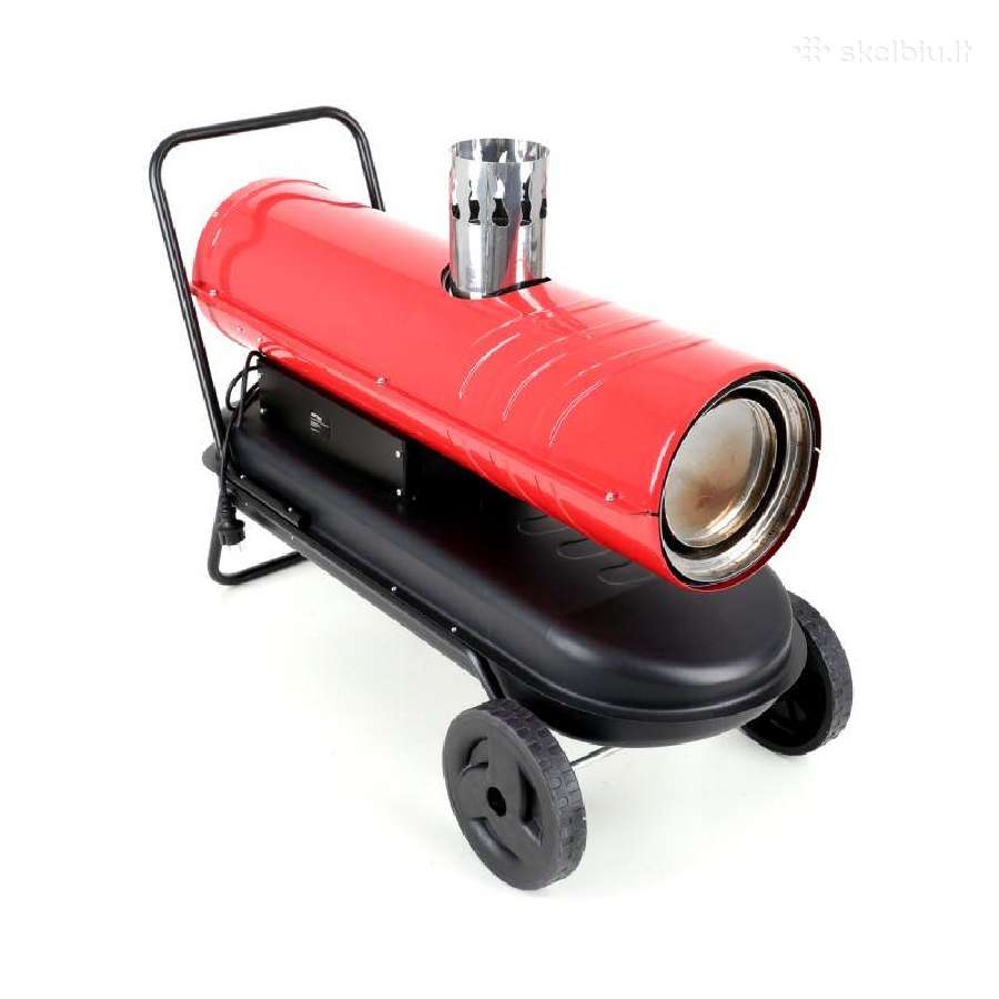 Dyzelinis šildytuvas Kraftdelle 40kw su kaminu - nuotraukos Nr. 17