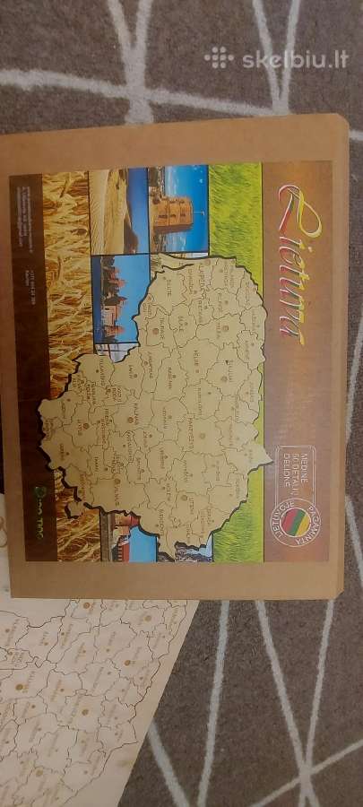 Medinė dėlionė Lietuva