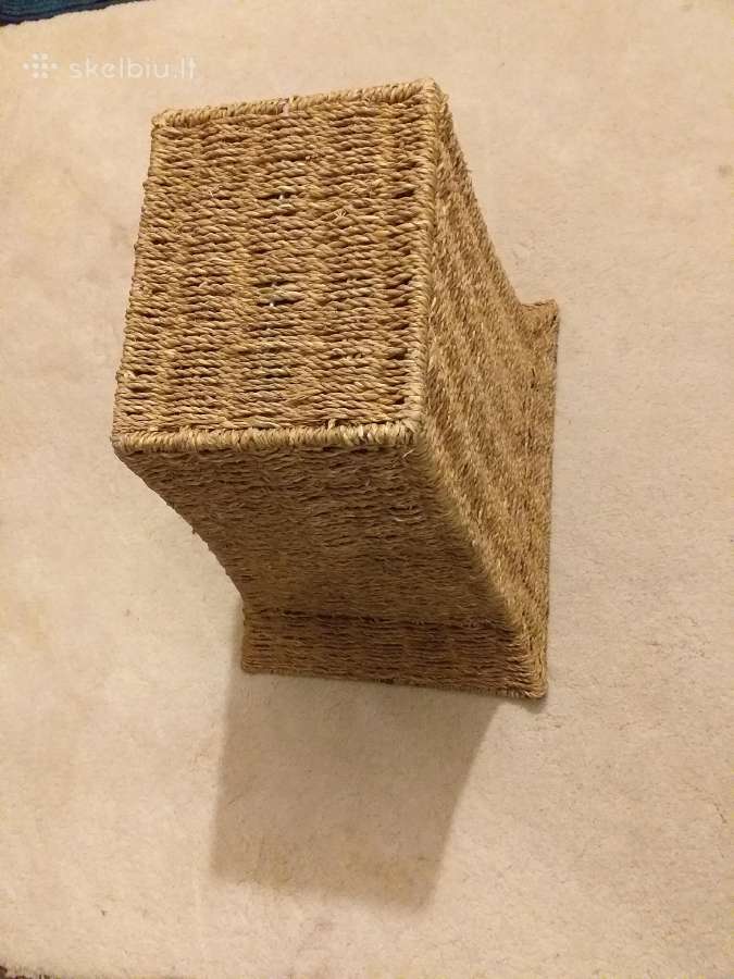 Dėžė/krepšas (vazonas) tvirtas pintas