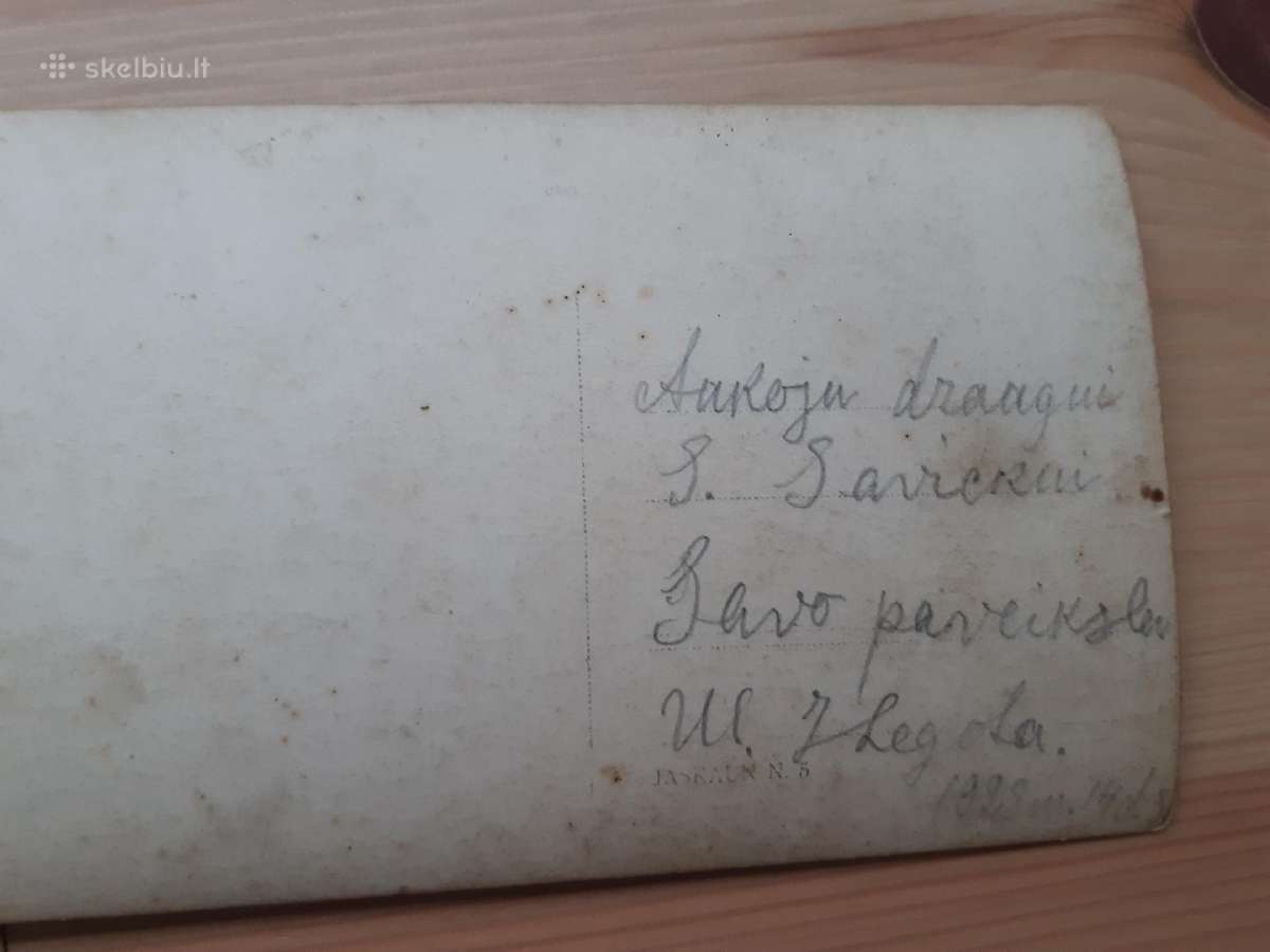 Tarpukario nuotraukos 2vnt. - nuotraukos Nr. 3