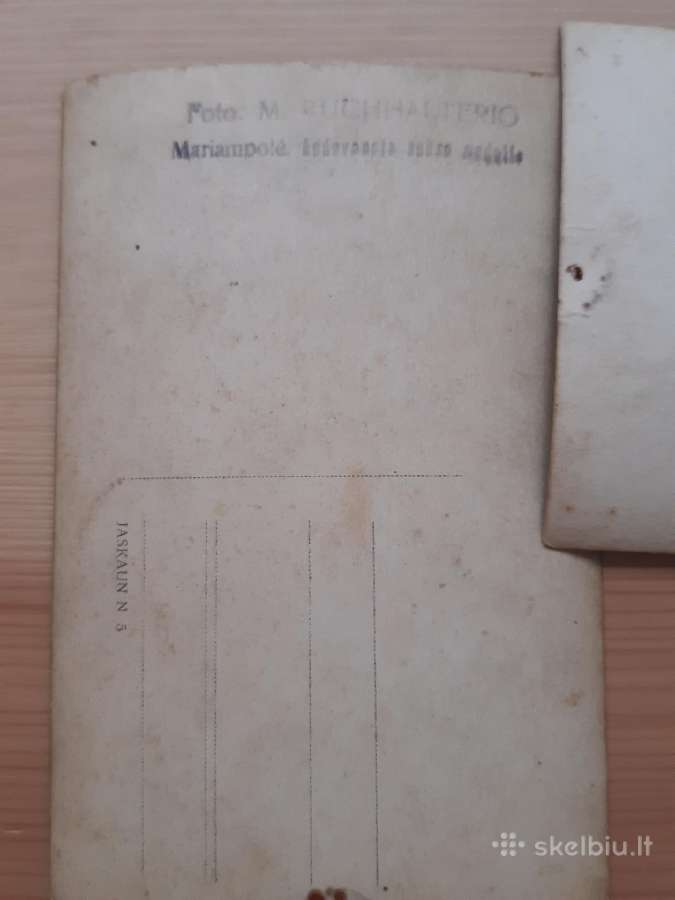 Tarpukario nuotraukos 2vnt. - nuotraukos Nr. 4