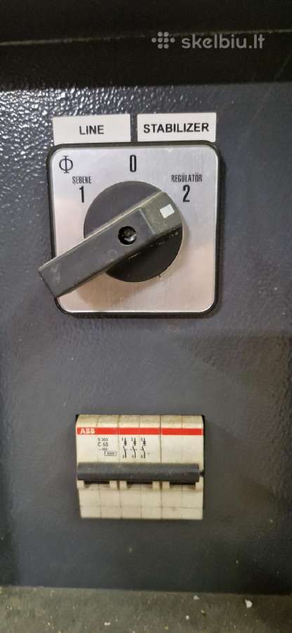 Įtampos stabilizatorius 30kva, 1/3 fazių - nuotraukos Nr. 9