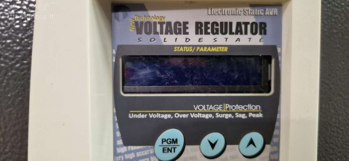 Įtampos stabilizatorius 30kva, 1/3 fazių