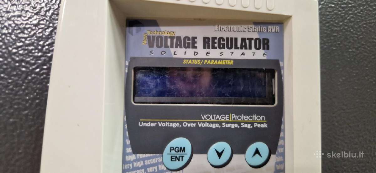 Įtampos stabilizatorius 30kva, 1/3 fazių - nuotraukos Nr. 3