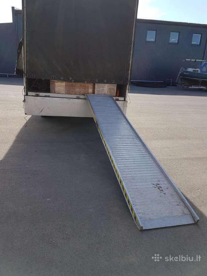 Aliuminės užvažiavimo rampos, trapai, užvažiavimai - nuotraukos Nr. 6