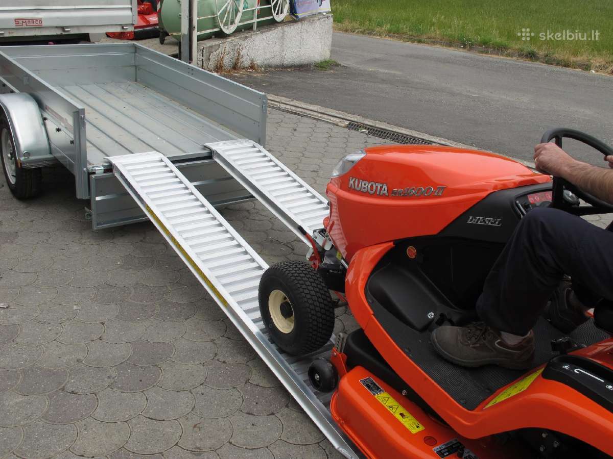 Aliuminės užvažiavimo rampos, trapai, užvažiavimai - nuotraukos Nr. 10