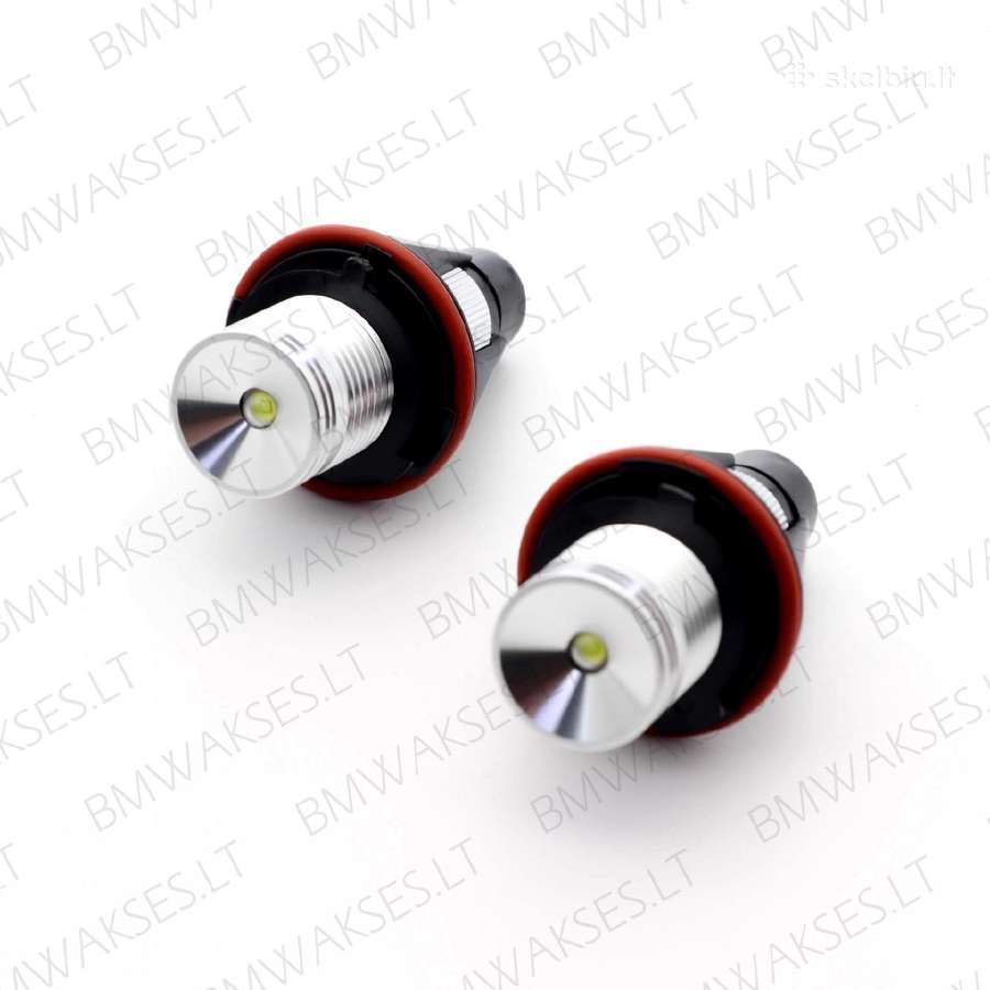 Bmw E39,e53,e60,e61,e65 LED Balti markeriai - nuotraukos Nr. 3