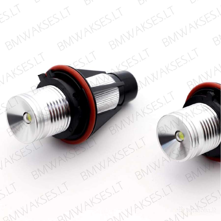 Bmw E39,e53,e60,e61,e65 LED Balti markeriai - nuotraukos Nr. 5