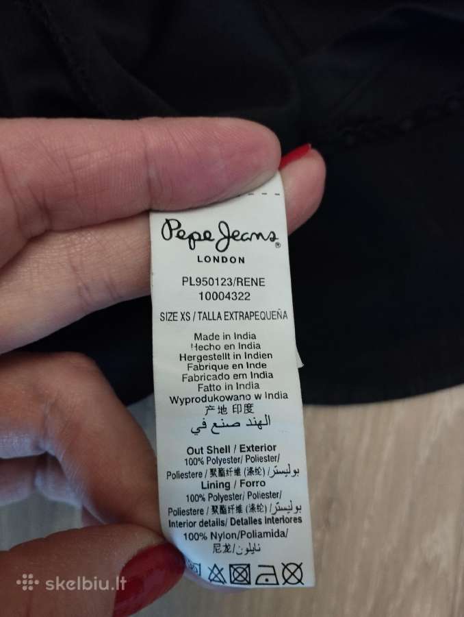 Nauja juoda suknelė Pepe Jeans London - nuotraukos Nr. 5