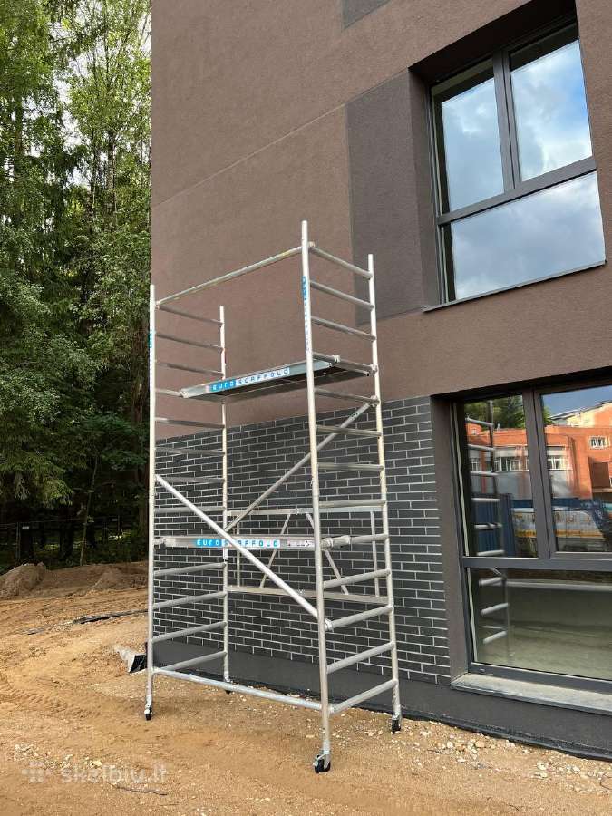 Aliuminio bokšteliai. Pastoliai. Stelažai - nuotraukos Nr. 12